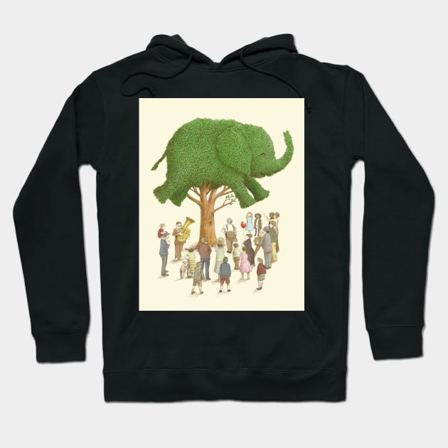 The Elephant Tree Hoodie by Terry Fan